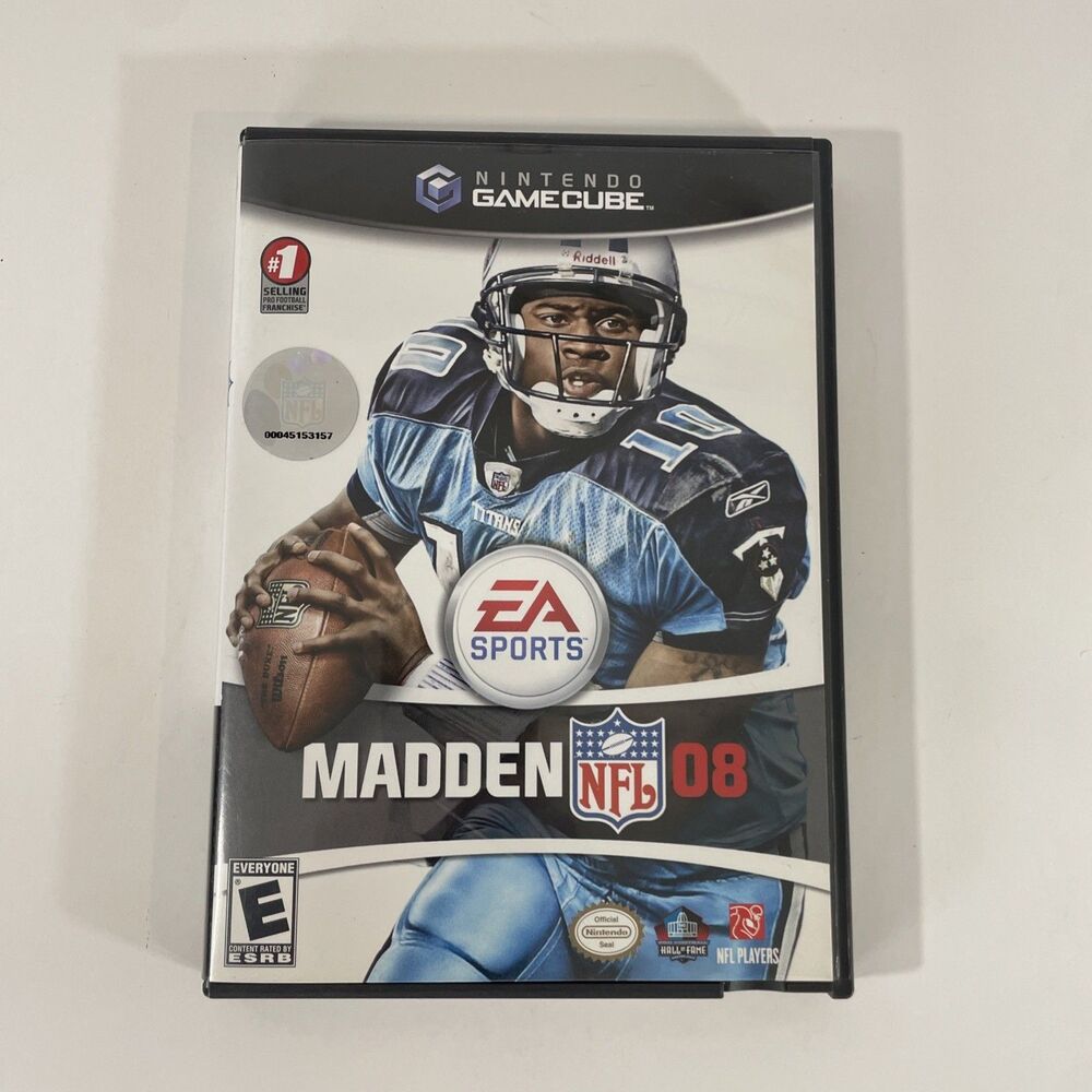 Madden NFL 08 Nintendo GameCube 2007 Complete In Box CIB With Manual Tested